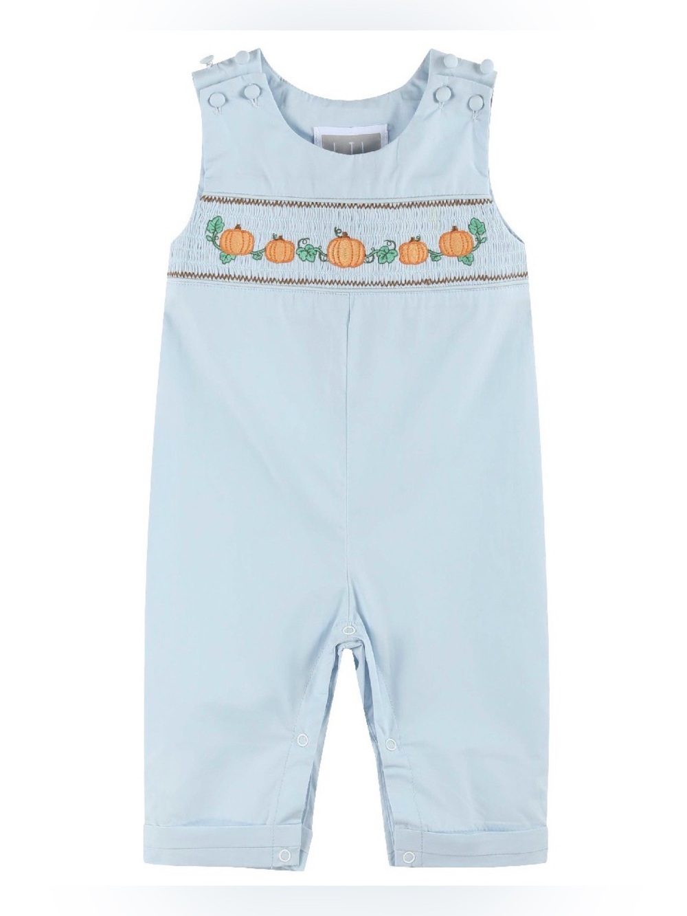 Boys Pumpkin Picking Overalls by Lil Cactus
